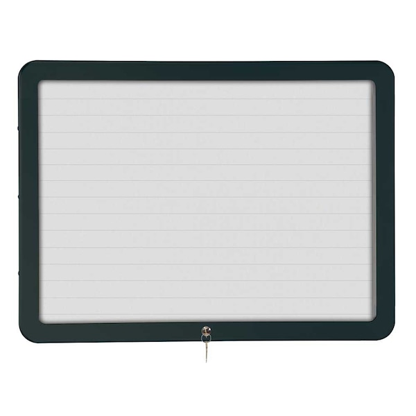 Sliding Door Wood Corkboard, 48"x36", Ligh, UV9003OCS-LTOAK-COBACC